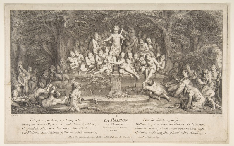 The Passion for Love.n.d. Creator: Claude Gillot.