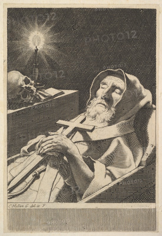 St. Francis de Paul. Creator: Claude Mellan.