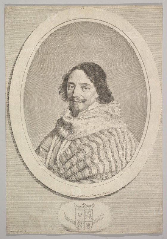 Henri de Mesmes. Creator: Claude Mellan.