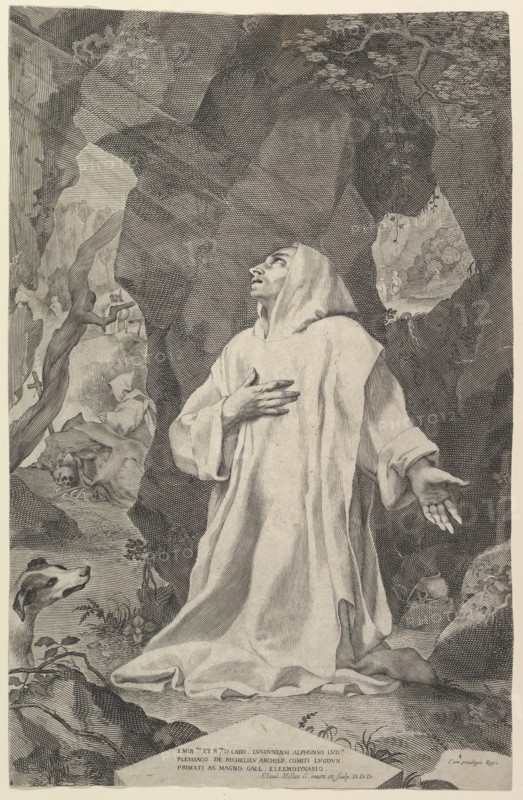 St. Bruno. Creator: Claude Mellan.