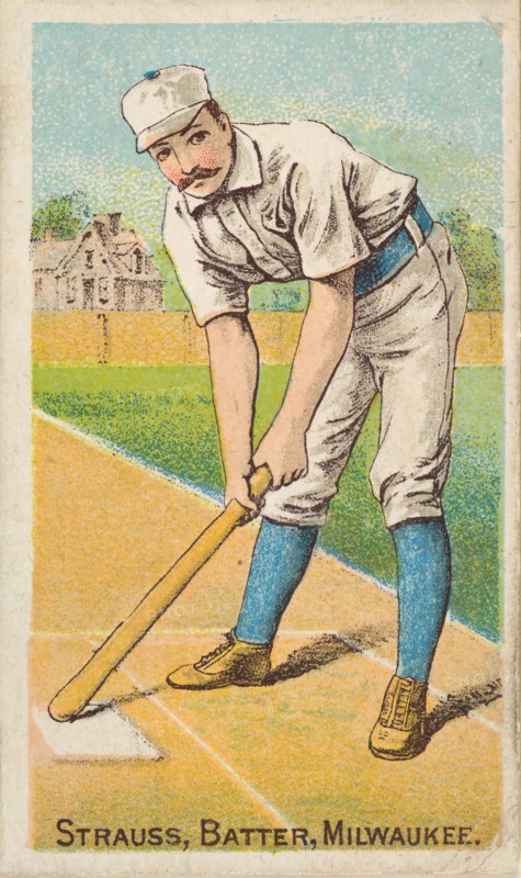 Strauss, Batter, Milwaukee, from the Gold Coin series