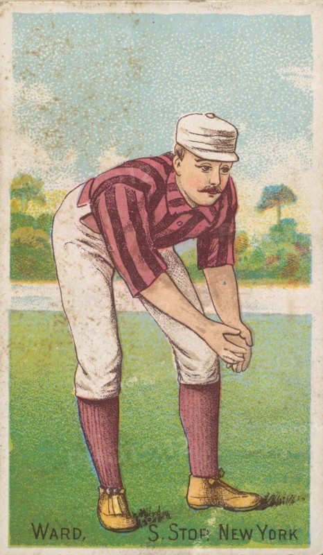 Ward, Shortstop, New York, from the "Gold Coin" Tobacco Issue, 1887. Creator: D Buchner & Co.