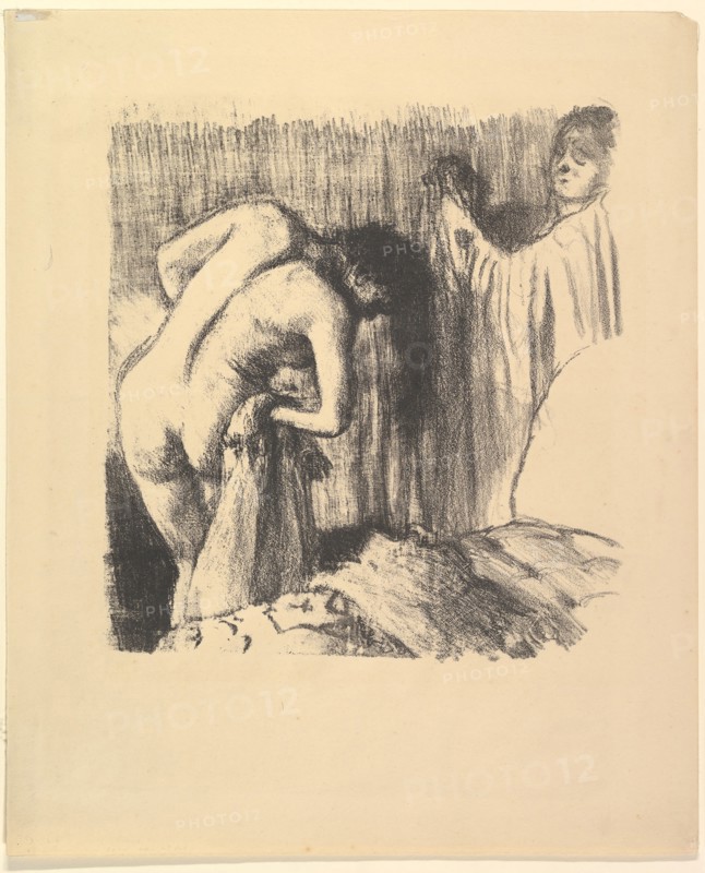 After the Bath III, 1891-92. Creator: Edgar Degas.