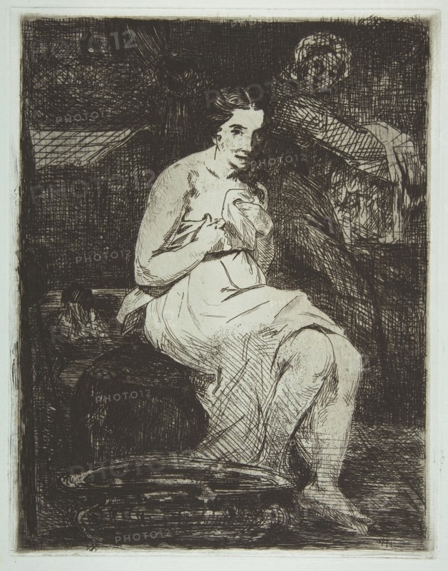 The Toilette, 1861-62. Creator: Edouard Manet.