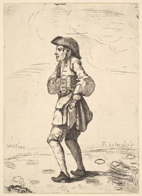 The Half-Starved Boy, 1738-39. Creator: F Sykes.