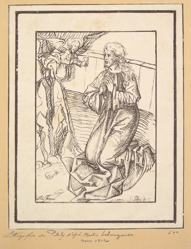 Christ in Gethsemene, early 19th century. Creator: Ferdinand Piloty.