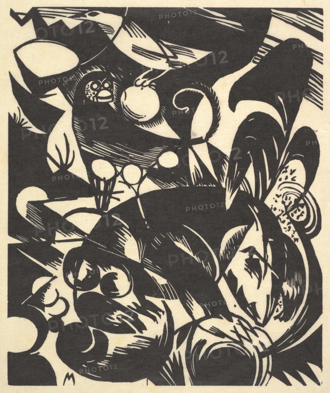 Creation I from the portfolio "New Eu..., 1914