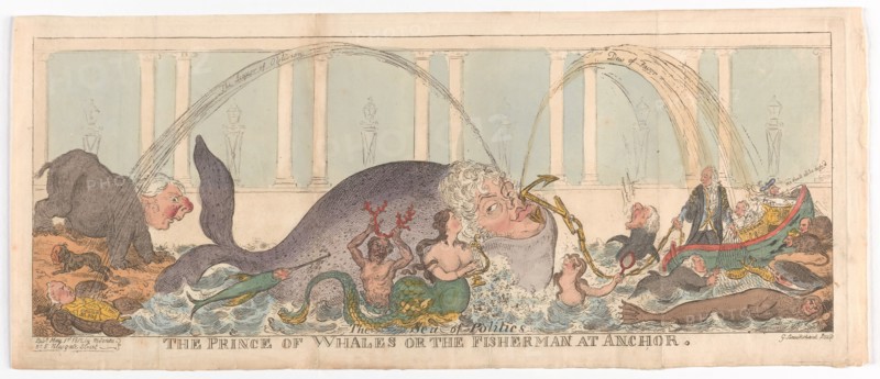 The Prince of Whales or the Fisherman at Anchor, May 1, 1812. Creator: George Cruikshank.