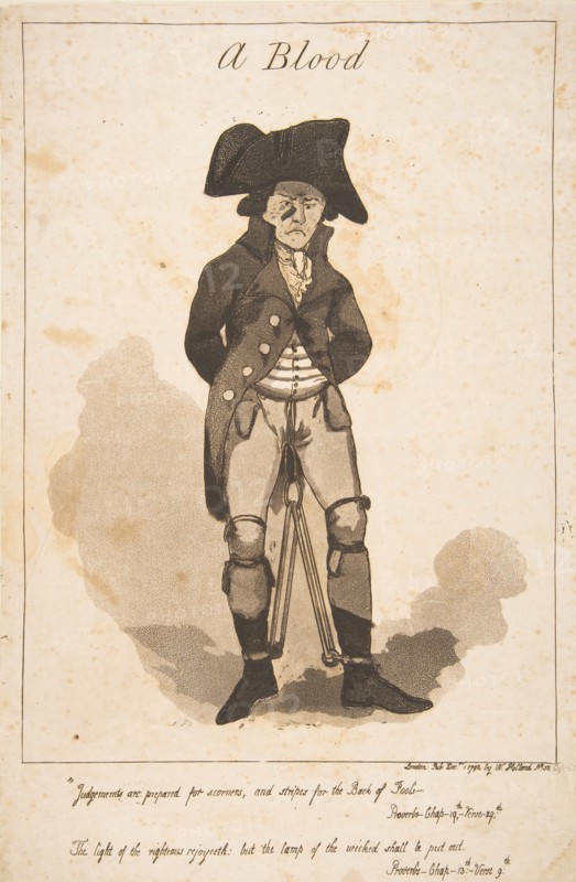 A Blood, December 1, 1790. Creator: George Moutard Woodward.