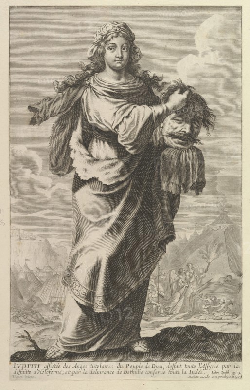 Judith, 1647. Creators: Gilles Rousselet, Abraham Bosse.