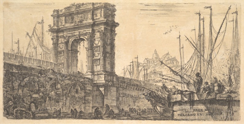 Plate 28: Arch of Trajan in Ancona