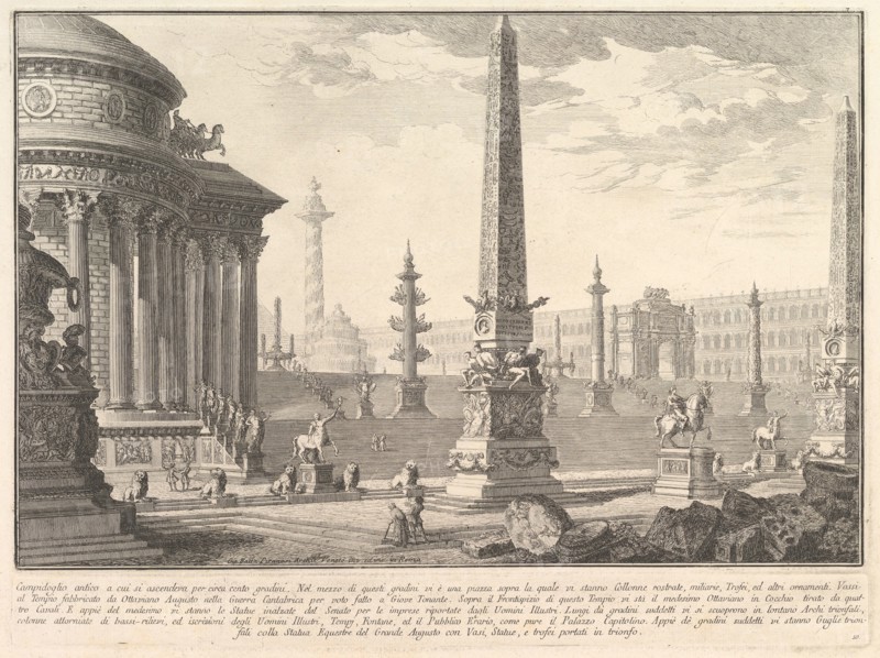 The ancient Capitol ascended by approximately one hundred steps . . .