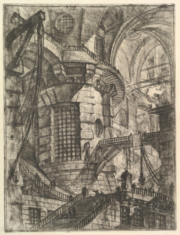 The Round Tower, from 'Carceri d'invenzione'