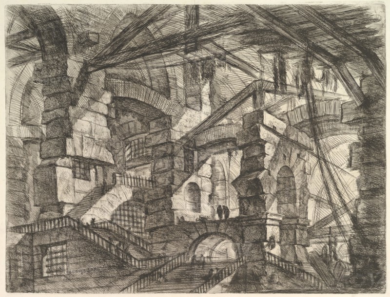 The Gothic Arch, from Carceri d'invenzione
