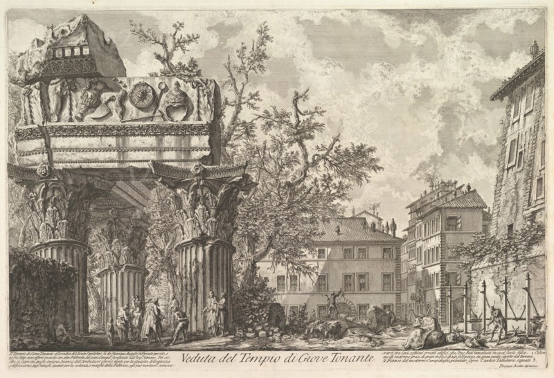The Temple of Vespasian and Titus