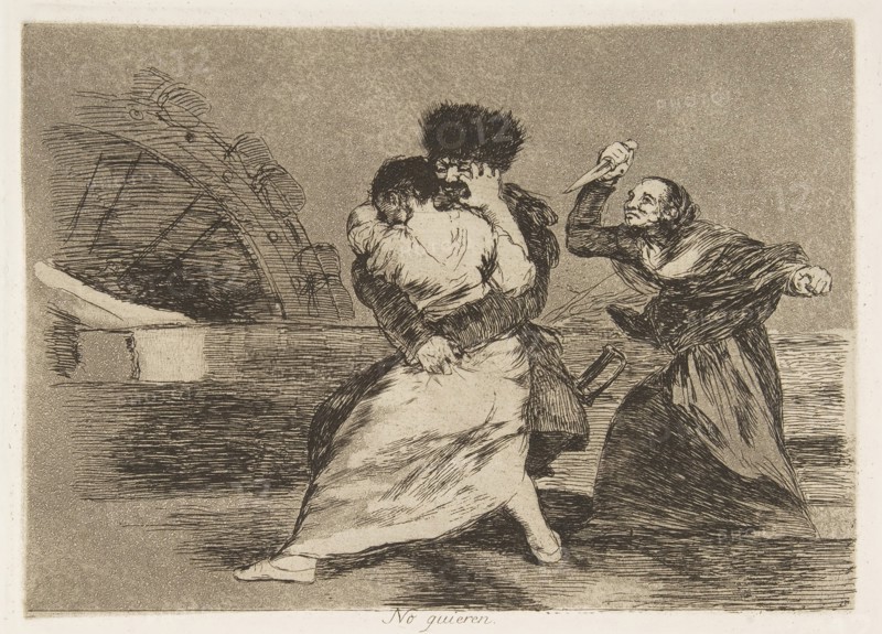 Plate 9 from 'The Disasters of War'