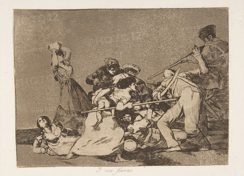 Plate 5 from 'The Disasters of War'