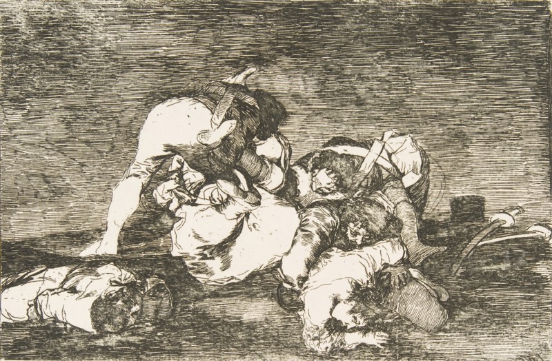 Plate 10 from "The Disasters of War'