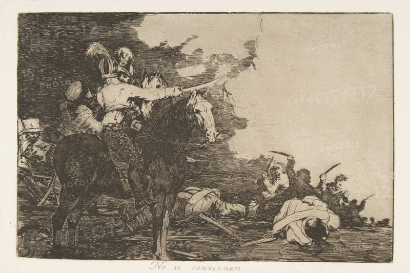 Plate 17 from 'The Disasters of War'