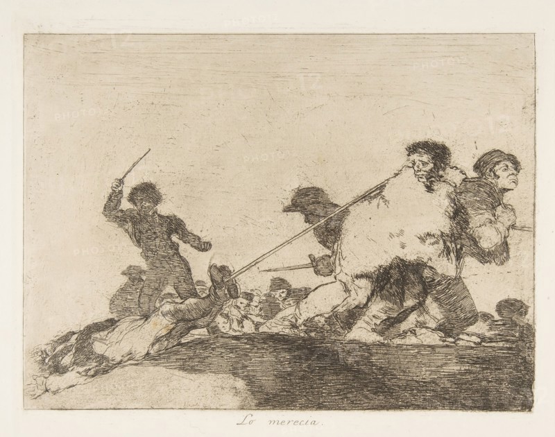 Plate 29 from 'The Disasters of War'