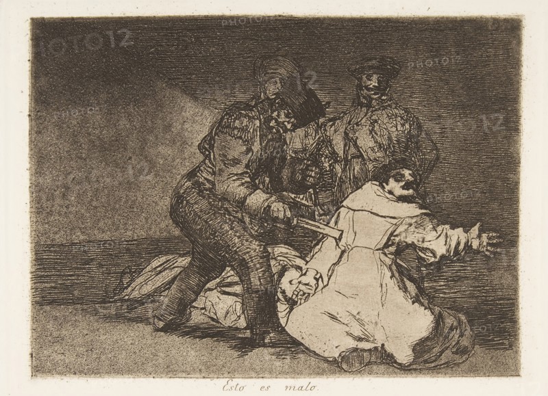Plate 46 from 'The Disasters of War'