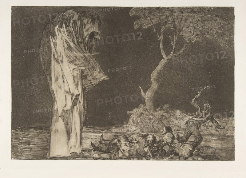 Plate 2 from the 'Disparates': Folly of Fear, ca. 1816-23