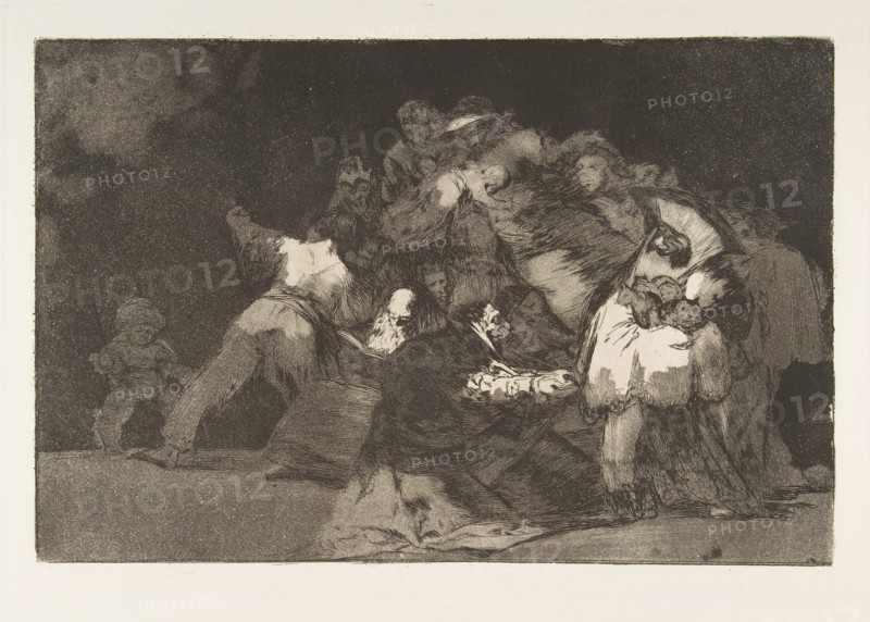 Plate 9 from the 'Disparates':General folly, ca. 1816-23