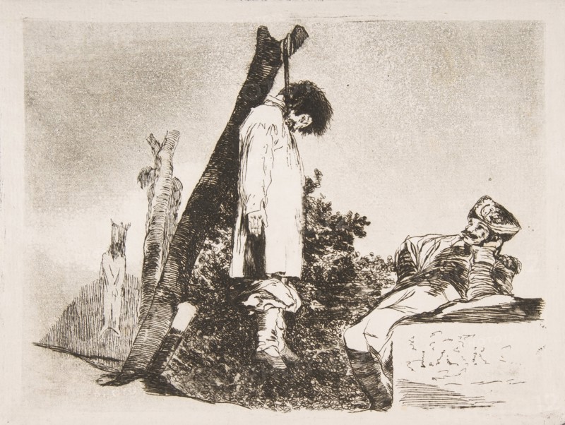 Plate 36 from 'The Disasters of War'