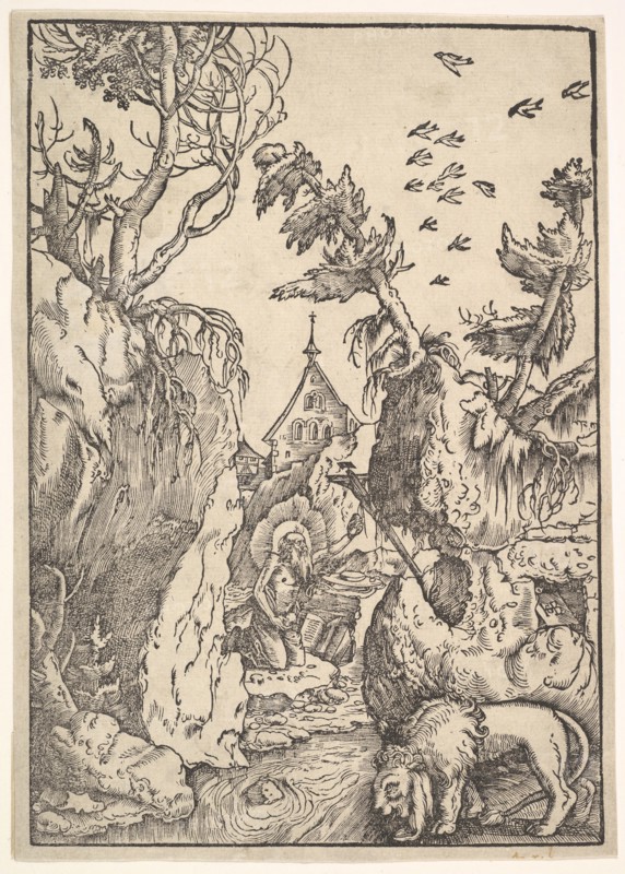 St. Jerome in the Desert, ca. 1511. Creator: Hans Baldung.