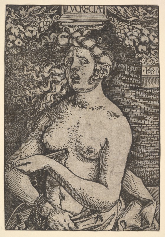 Lucretia, ca. 1519. Creator: Hans Baldung.