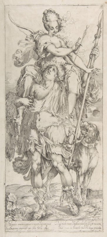 Diana and Orion. Creator: Jacques Bellange.