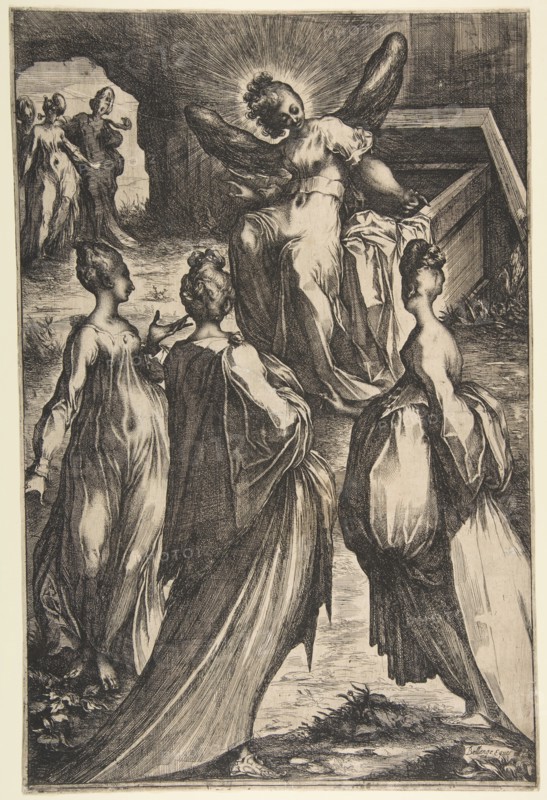 Three Marys at the Tomb. Creator: Jacques Bellange.