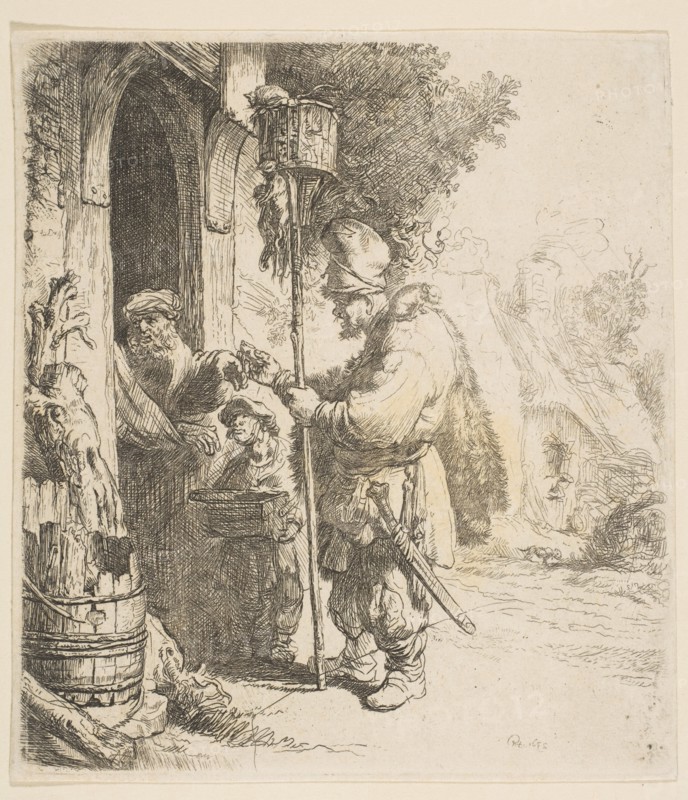 The Rat Catcher, second half 18th century. Creator: James Bretherton.