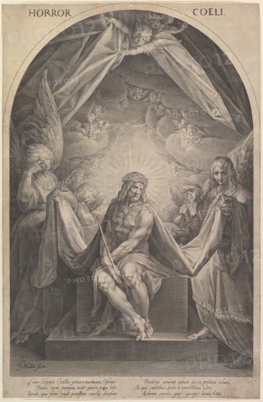 Christ as a Man of Sorrows, ca. 1610. Creator: Jan Muller.