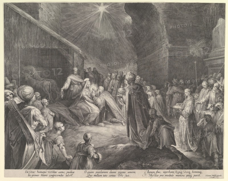The Adoration of the Magi, ca. 1626. Creator: Jan Muller.
