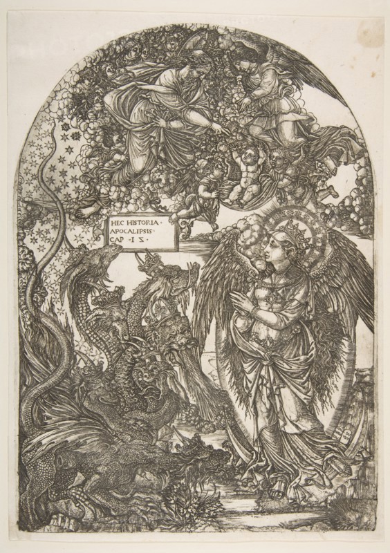 The Woman Clothed with the Sun, from the Apocalypse.n.d. Creator: Jean Duvet.