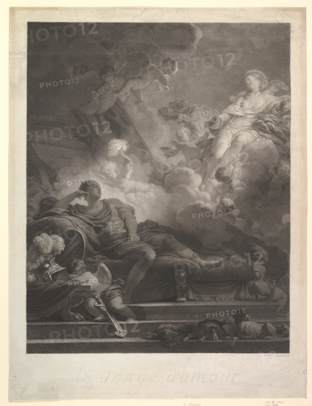 Le Songe d'Amour.n.d. Creator: Nicolas-Francois Regnault.