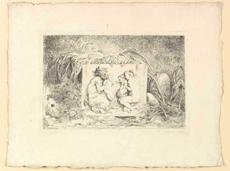 The Satyr's Family, 1763. Creator: Jean-Honore Fragonard.