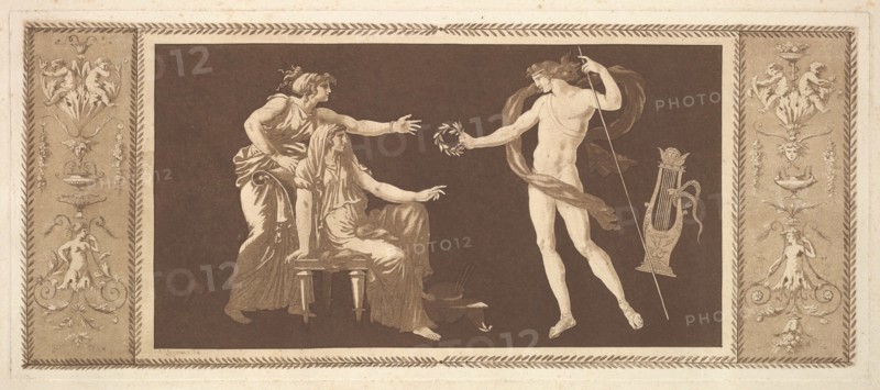 Apollon couronnant les arts