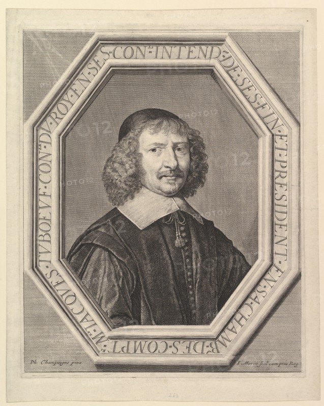 Jacques Tuboeuf, intendant des finances. Creator: Jean Morin.