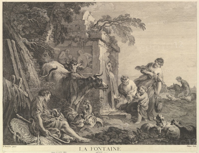 The Fountain. Creator: Jean Pelletier.