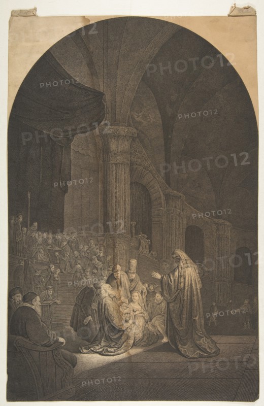 Simeon in the Temple.n.d. Creator: Jean Pierre de Frey.