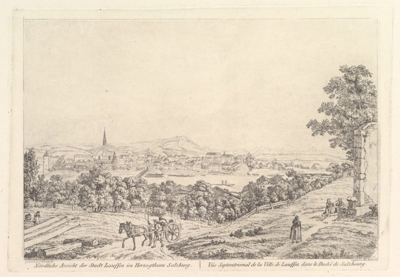Paths in the Dukedom of Salzburg, early 19th century. Creator: Johann Christian Erhard.