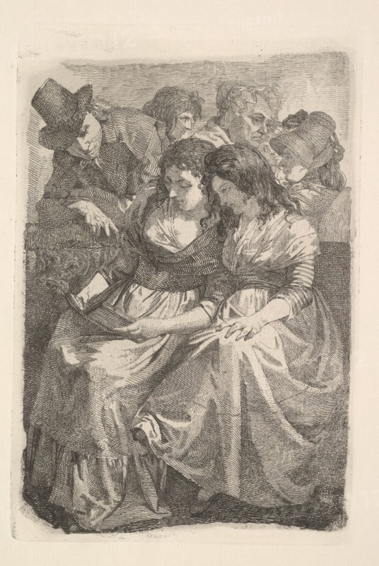 Schadow and His Family, 1925. Creator: Johann Gottfried Schadow.