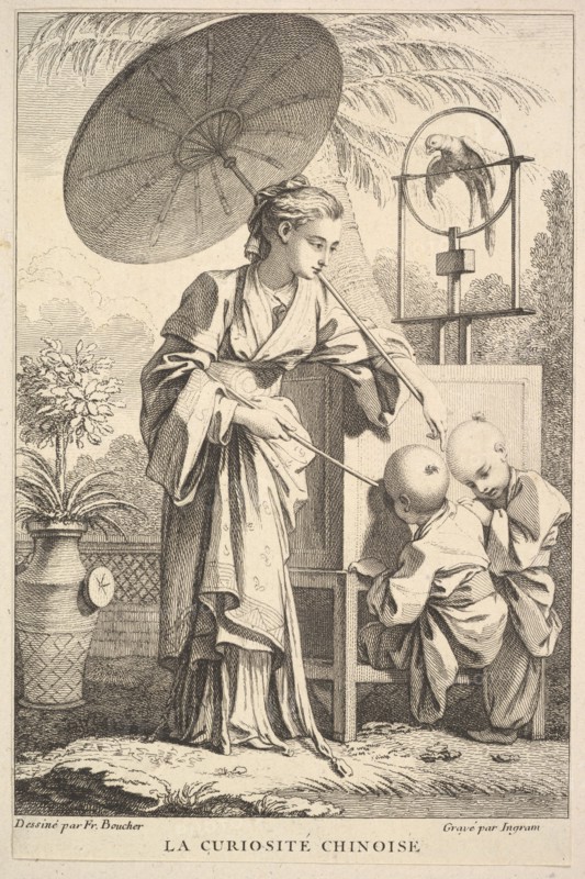 Chinese Curiosities, 1741-63. Creator: John Ingram.