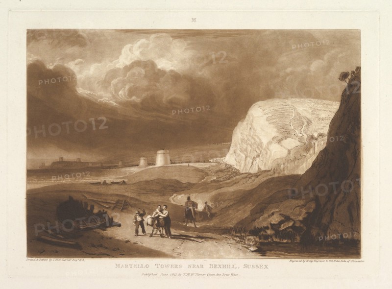 Martello Towers near Bexhill, Sussex
