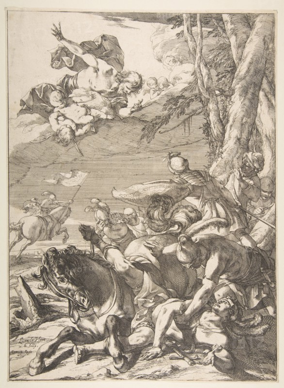 Conversion of St. Paul, ca. 1637. Creator: Laurent de la Hyre.