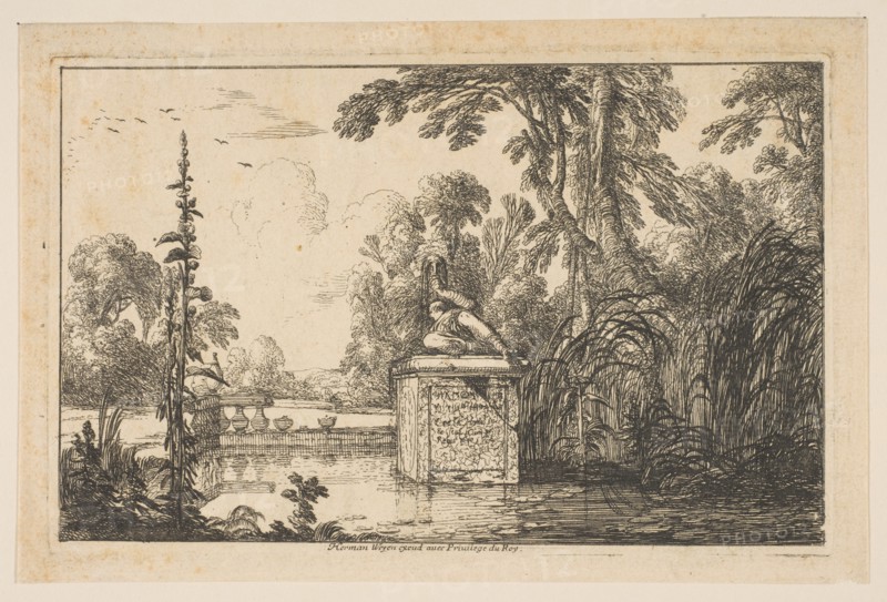 The Pond, 1640. Creator: Laurent de la Hyre.