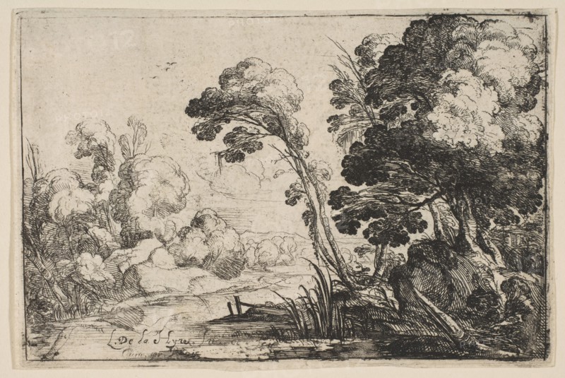 River in the Woods. Creator: Laurent de la Hyre.
