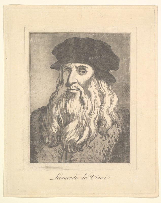 Portrait of Leonardo da Vinci